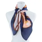 Elegant Silk Fashion Scarf- Elevate Your Style with Luxurious Sophistication