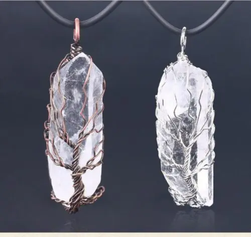 Unique Amorphous Crystal Pendant – One-of-a-Kind Natural Stone Necklace for Timeless Style