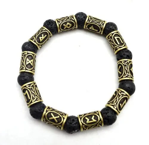 Silver Rune Bracelet – Handcrafted Elegance Infused with Symbolism