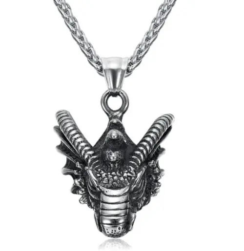 Legendary Circular Horn Rune Pendant Chain – Embrace Norse Symbolism with Handcrafted Elegance