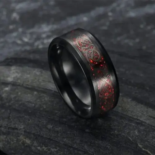 Legendary Crafted Basilisk Scale Wedding Ring – Mythical Elegance for Eternal Bonds