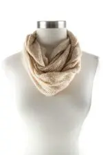 Dual-Toned Infinity Scarf- Elevate Your Style with Versatile Elegance