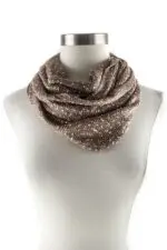 Dual-Toned Infinity Scarf- Elevate Your Style with Versatile Elegance