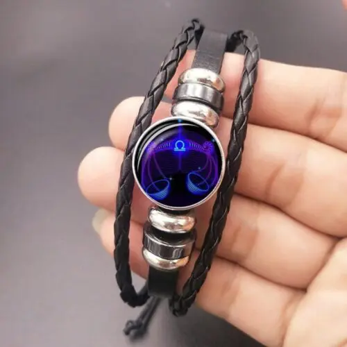 Starry Sky Constellations Luminous Bracelet – Fashionable Nightlight Punk Style