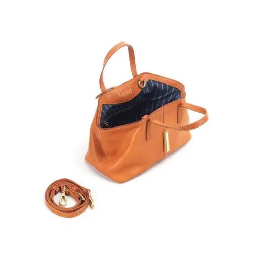 Exude Elegance with Retro Women’s Genuine Leather Messenger Bag