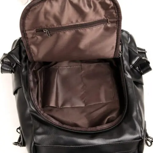 Travel Smart and Stylish Women's Soft Leather Large Capacity Backpack