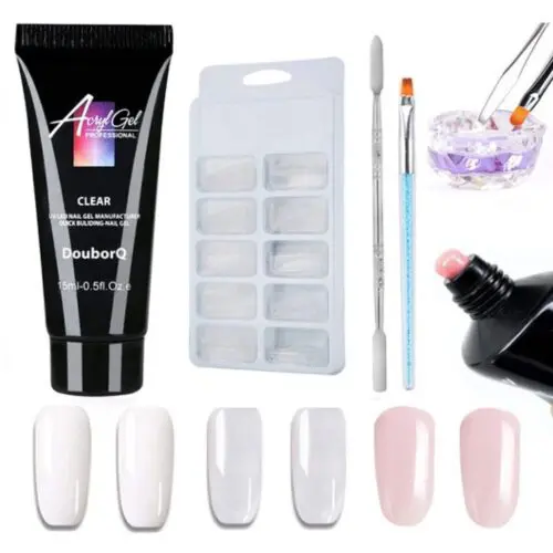 Nail Polish Set for Extensions – DIY Manicure Art Kit
