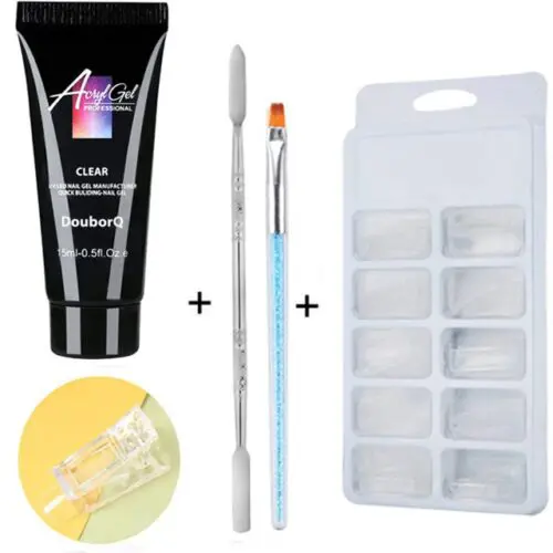 Nail Polish Set for Extensions – DIY Manicure Art Kit