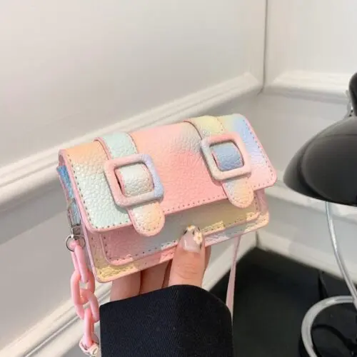 Chic Color Contrast Blooming Shoulder Crossbody Bag for Fashionistas