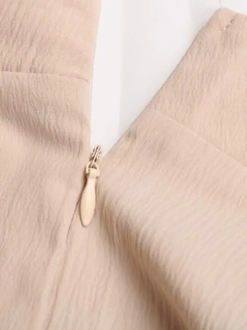 Chic Elegance High-Waisted Solid-Color Tie-Up Straight-Leg Pants