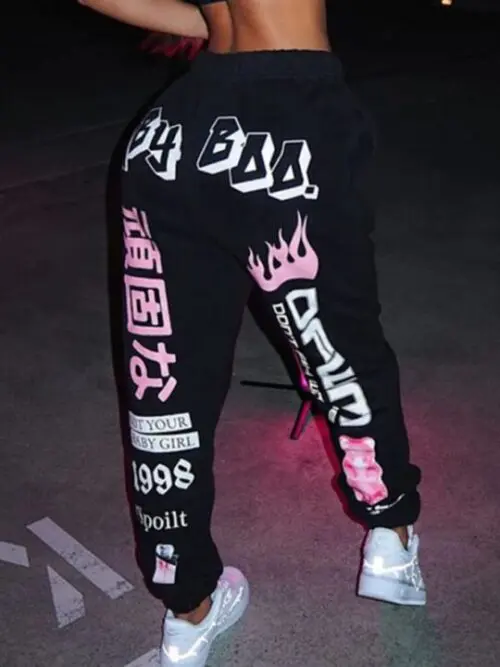 Streetwear Fashionable Print for Sporty Casual Style