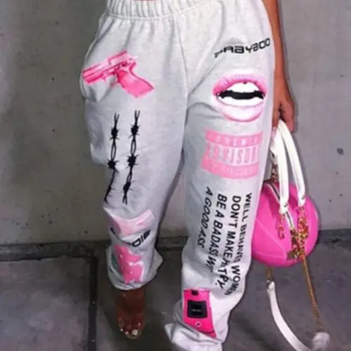 Streetwear Fashionable Print for Sporty Casual Style