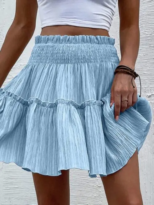 Casual Fashion Cake Short Skirt
