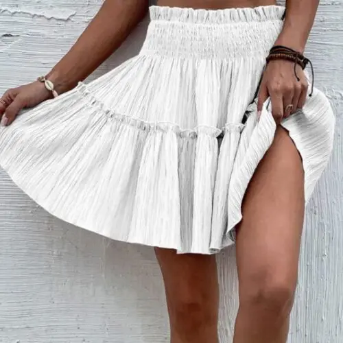 Casual Fashion Cake Short Skirt