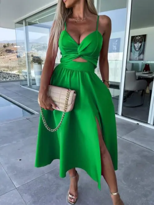 Sexy Elegant Fashion | Woven Ladies Dress