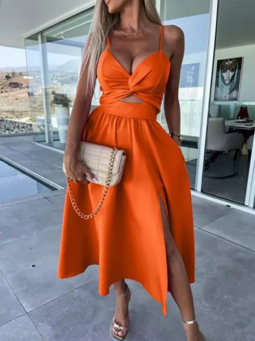 Sexy Elegant Fashion | Woven Ladies Dress