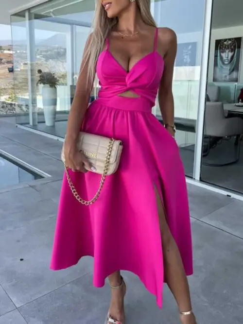 Sexy Elegant Fashion | Woven Ladies Dress