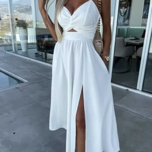 Sexy Elegant Fashion | Woven Ladies Dress
