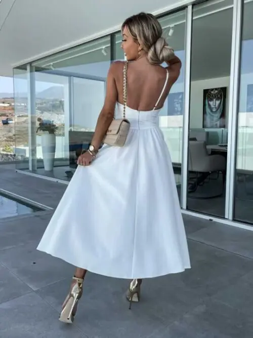 Sexy Elegant Fashion | Woven Ladies Dress