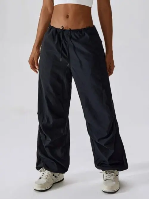 Relaxed Fit Straight-Leg Casual Overalls with Pockets