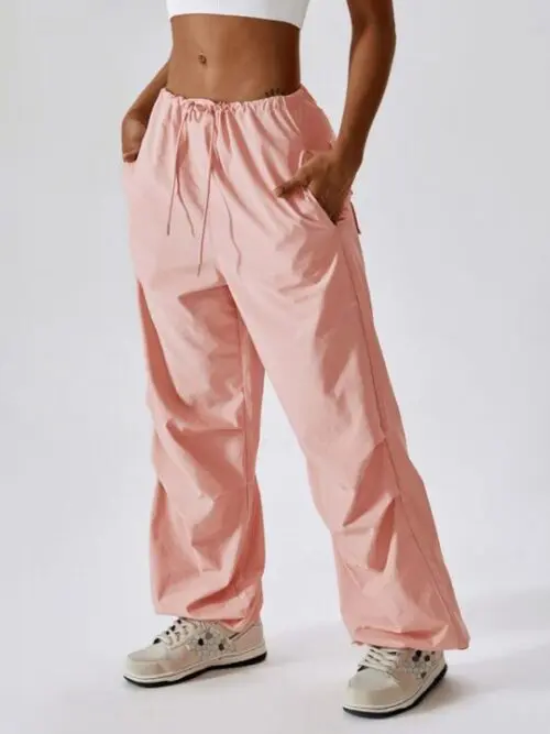 Relaxed Fit Straight-Leg Casual Overalls with Pockets