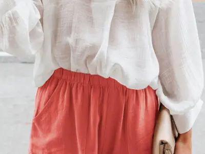 Casual Fashion Lace-Trimmed Shorts