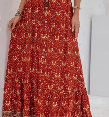 Casual Fashion Printed Skirt