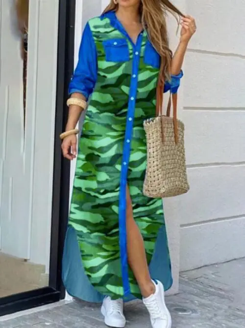 Chic and Sexy Long Shirt Dress