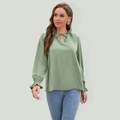 Chic Long Sleeve Shirt | A Stylish Women’s Top