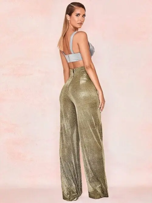 High-Waist Wide-Leg Pants for a Stylish and Casual Look