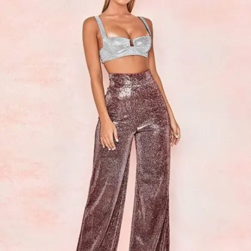 High-Waist Wide-Leg Pants for a Stylish and Casual Look