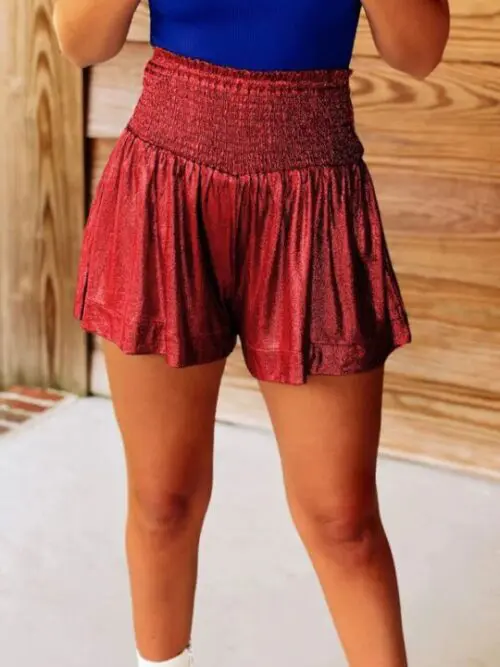 Festive Pull-On Shorts for Stylish Comfort