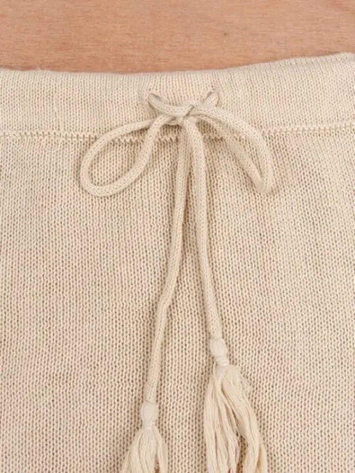 Two-Piece Tie-Up Tassel Bikini Cover-Up | Versatile Wrap Chest Dress