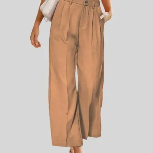 High Waist Wide Leg Dress Pants for Women