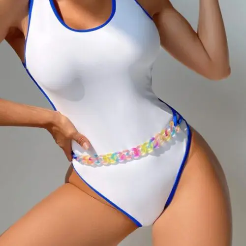 New Sexy Candy Fun One-Piece Swimsuit