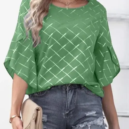 Casual Ruffle Sleeve Top- New Arrivals for a Relaxed and Stylish Look
