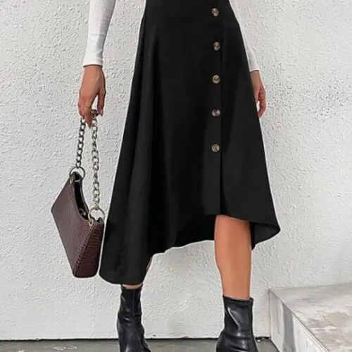 Versatile Women’s Solid Color Casual Trousers