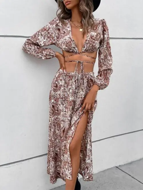 Waistless Unique Suit Skirt