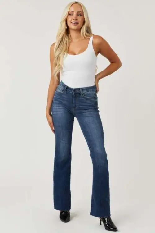 Woven Denim Pants