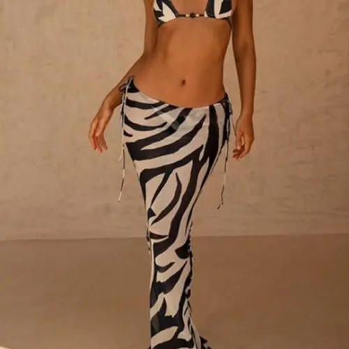 Sexy Bikini with Strappy Skirt