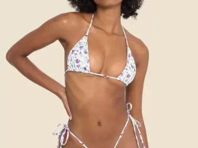 Metal Ring Straps Two-Piece Bikini