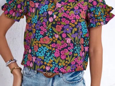 Ethnic-Inspired Printed Shirt