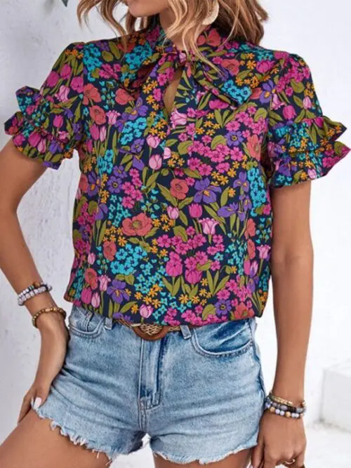 Ethnic-Inspired Printed Shirt