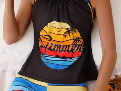 Boxer Vest Swimsuit