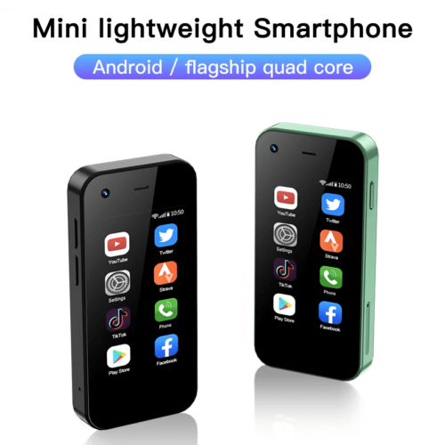 SERVO KING5000 Mini Smartphone, 3G Dual SIM, Android 9.0, 2MP Camera, 1000mAh Battery