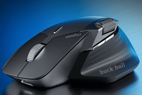 Essential Rapoo MT760 Wireless Mouse, Rechargeable Multi-Mode Bluetooth Mouse for Seamless Connectivity