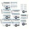 Blue-48PCS (24 Lids + 24 Containers)