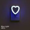 blue light 4pcs