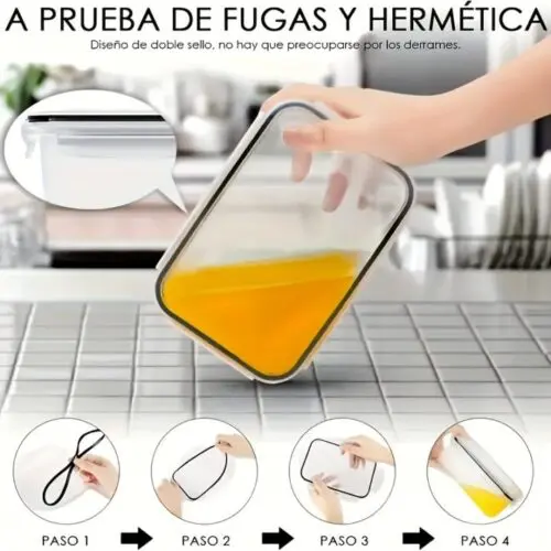 48pcs BPA-Free Food Storage Container Set Airtight Plastic Containers Microwave and Dishwasher Safe Ideal for Pantry and Kitchen Organization