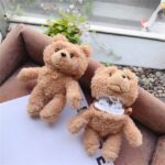 Cute Plush Bear Wireless Case Protector Suitable for Generation 1,2 and Pro